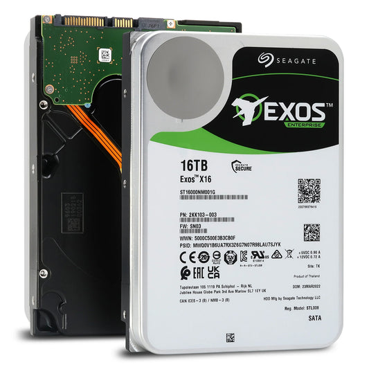 Seagate Exos X18 16TB 7200RPM SATA 3.5-inch Internal Hard Drive